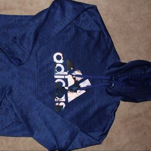 Blue Adidas Hoodie
